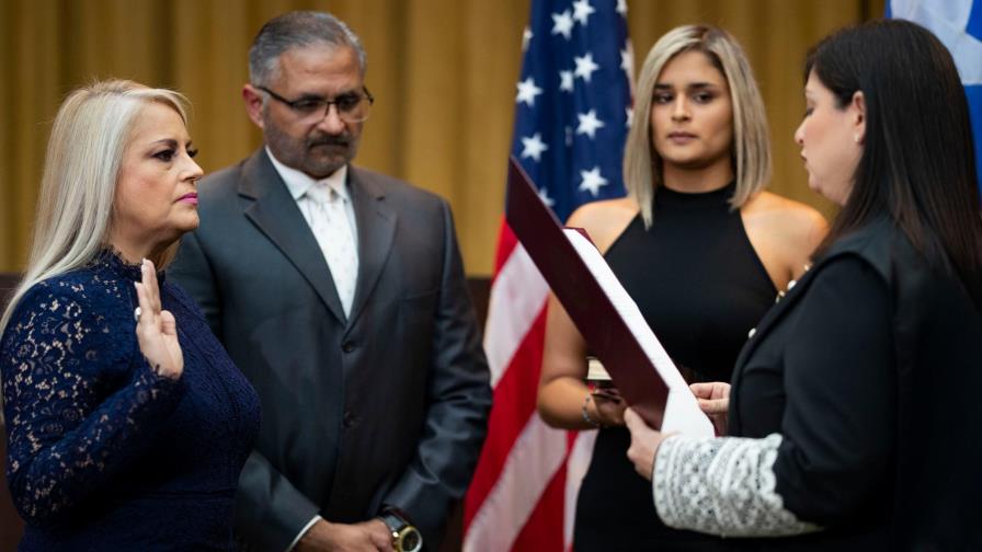 Secretaria de Justicia jura como la nueva gobernadora de Puerto Rico