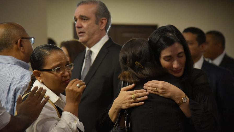 “Se fue un ejemplo de trabajo y seriedad”, velan los restos de José Rafael Abinader