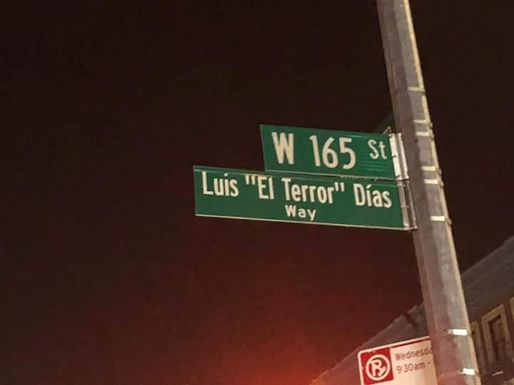 Calle de Manhattan lleva el nombre de Luis “El Terror” Días