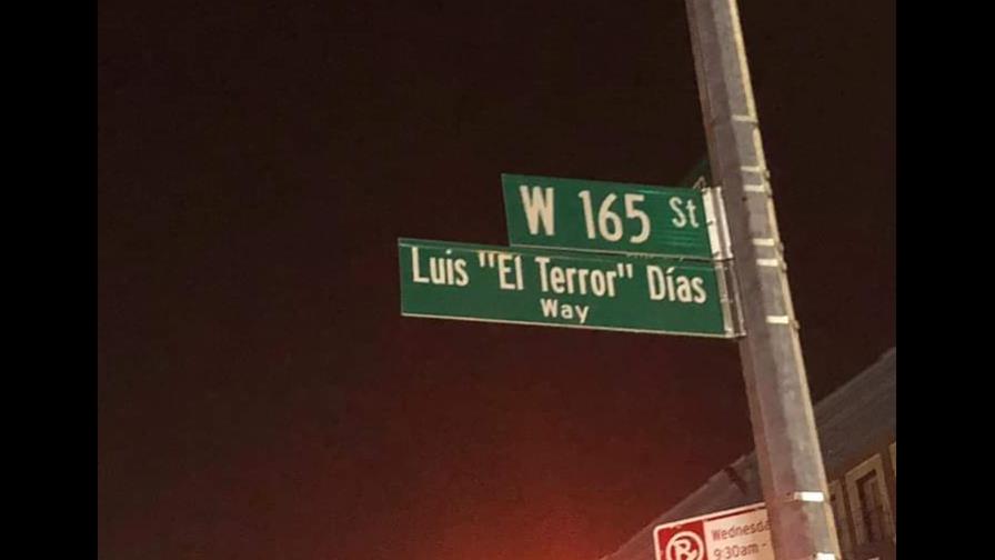 Calle de Manhattan lleva el nombre de Luis “El Terror” Días Calle de Manhattan lleva el nombre de Luis “El Terror” Días