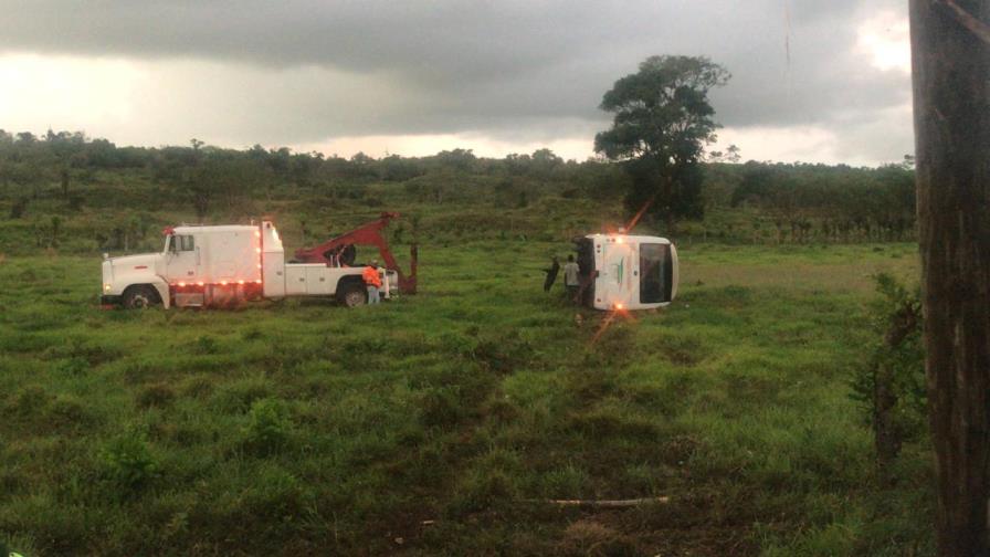 Un muerto y varios heridos en accidente de autobús en Higüey Un muerto y varios heridos en accidente de autobús en Higüey