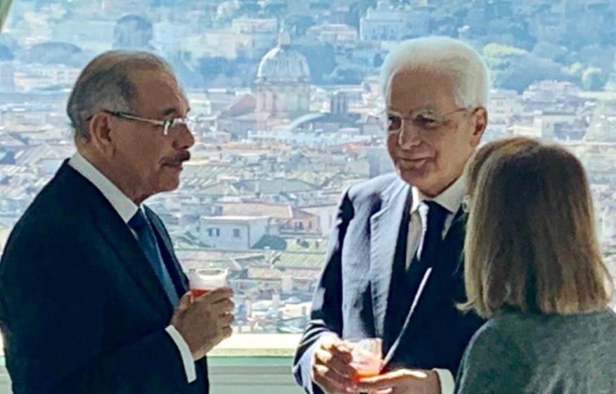 Presidente italiano recibe a Medina en audiencia especial
