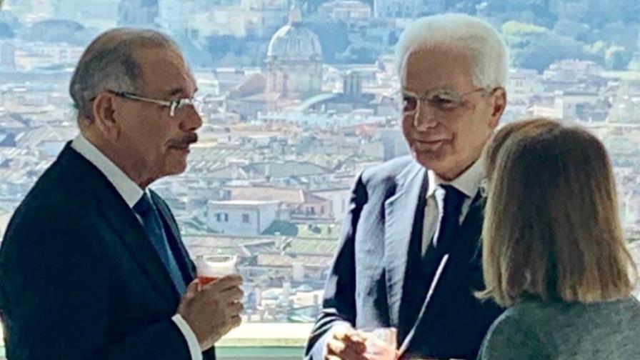 Presidente italiano recibe a Medina en audiencia especial