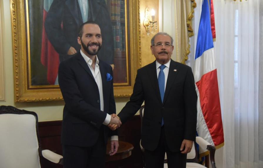 Danilo Medina se reúne con presidente electo de El Salvador 
