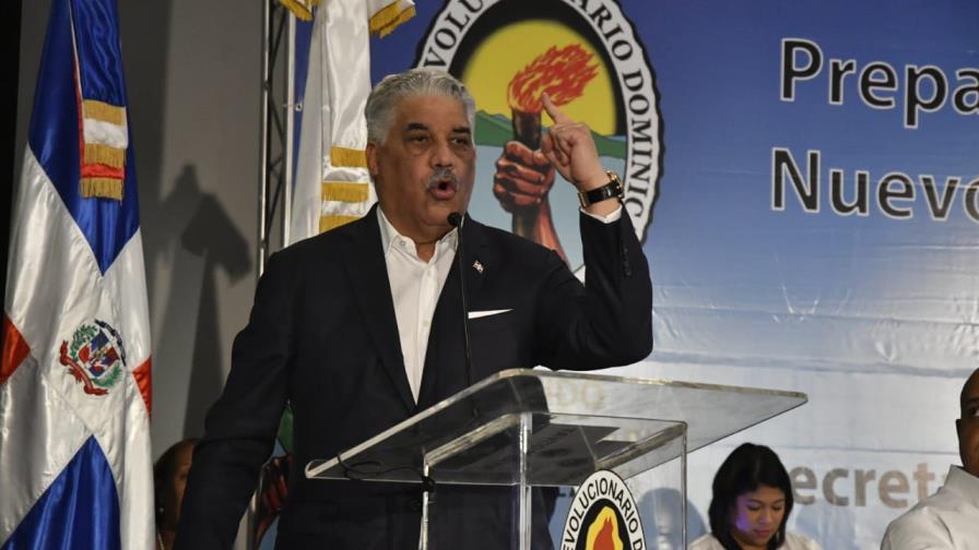 Miguel Vargas: “Con excepción de 3 o 4 todos los que le hicieron daño al PRD se fueron”