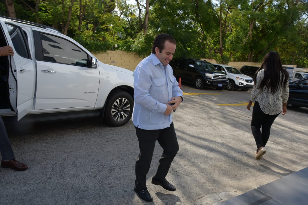 José Ignacio Paliza, presidente del PRM. 