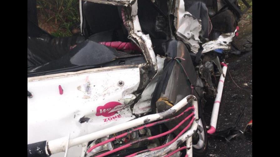 Fallecidos durante accidente en Maimón eran miembros de una familia 