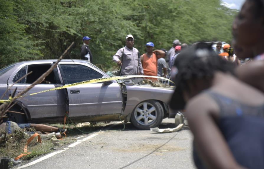 Vehículo en el que murieron ocho haitianos estaba evadiendo controles militares