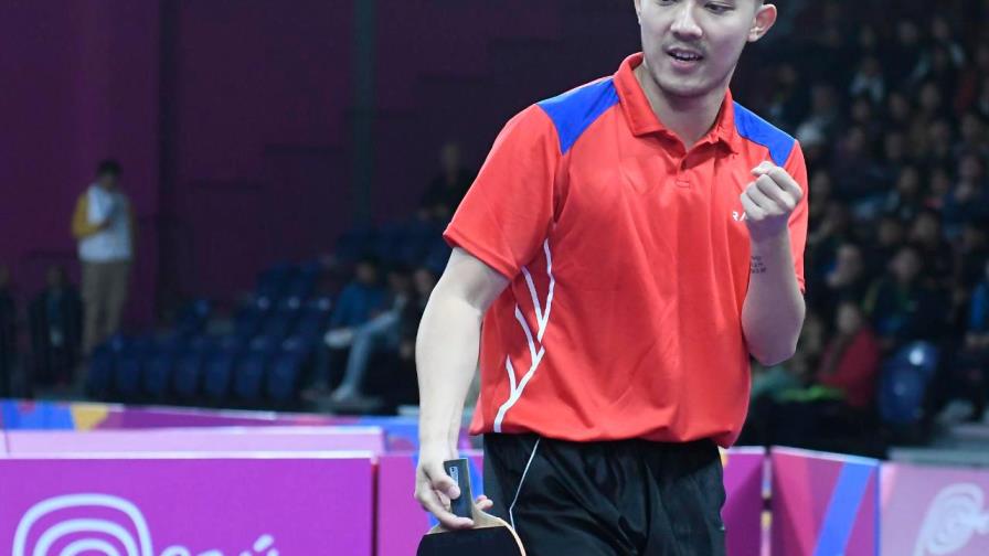 El dominicano Jiaji Wu avanza a la disputa por la medalla de oro en tenis de mesa
