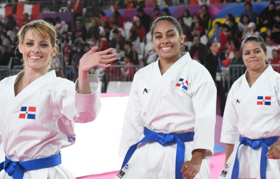 Dominicana logra el oro en la kata por equipos del karate Panamericano