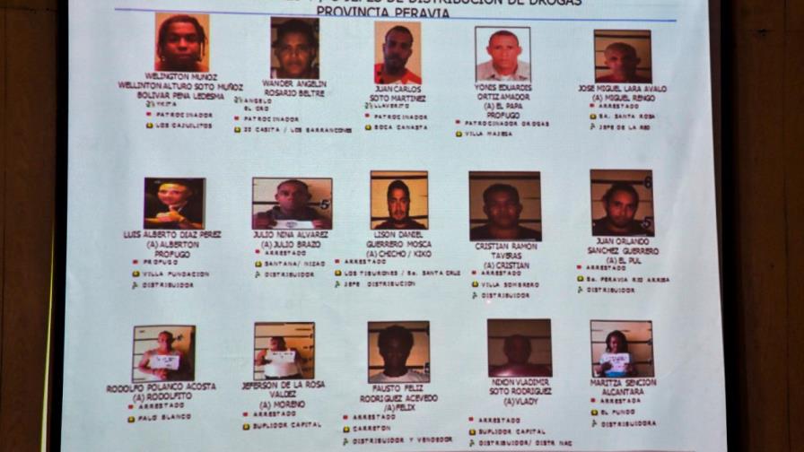 Desarticulan once poderosas bandas de narcotráfico en Baní Desarticulan once poderosas bandas de narcotráfico en Baní