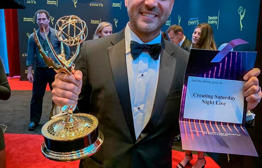 Dominicano es reconocido con un Premio Emmy
