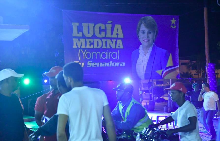 Lucía Medina y Félix Bautista mantienen activismo en San Juan a pocas horas de primarias