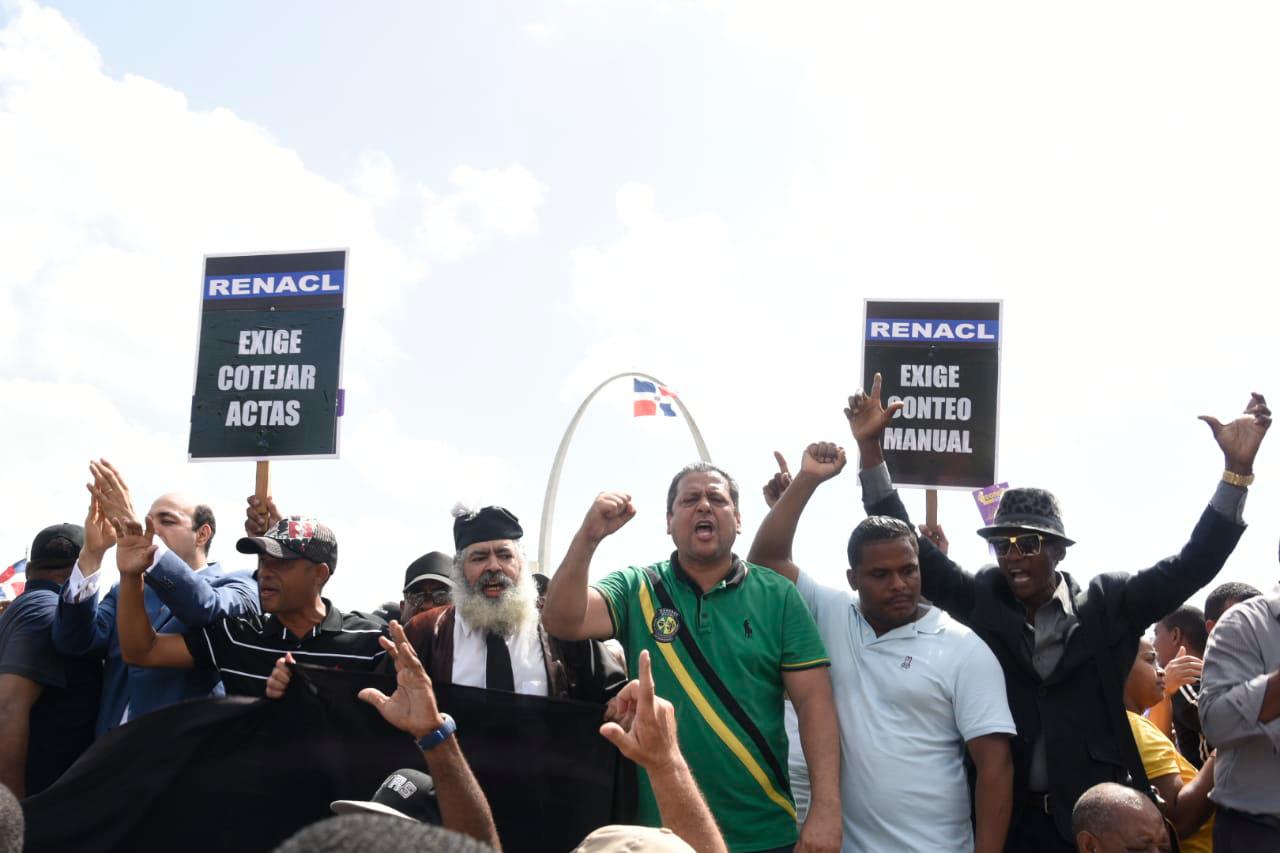 La manifestación tuvo una duración de aproximadamente dos horas.