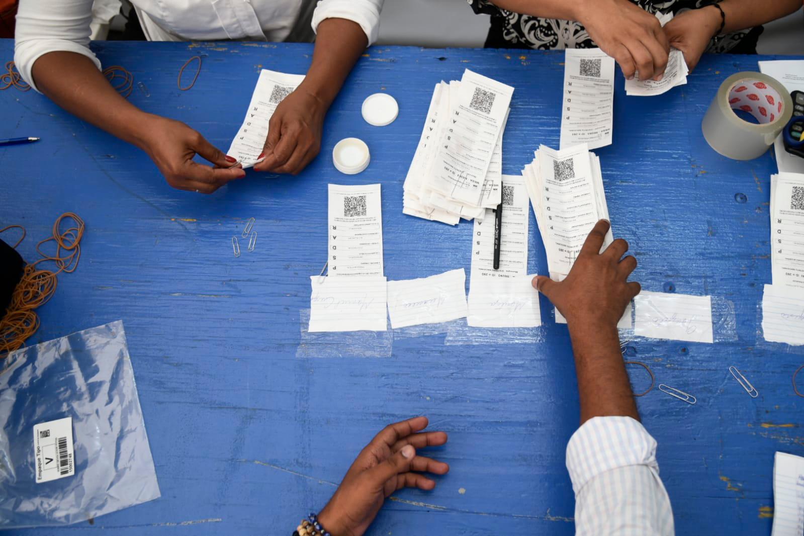 La auditoría de votos se lleva se realiza a los resultados de las primarias en el nivel presidencial del PLD