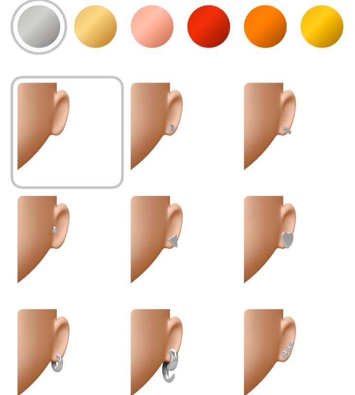  A los emojis se les puede agregar piercing, lunares, diferentes tonalidades de piel.