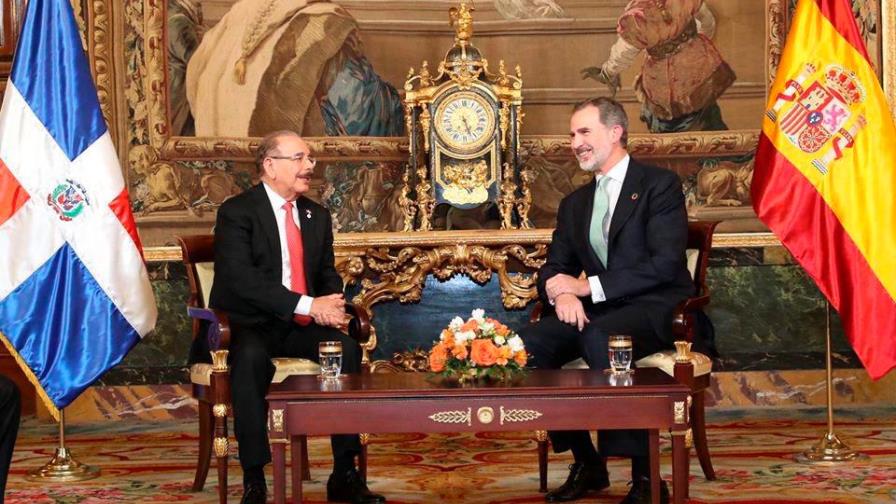 La reunión entre el presidente Danilo Medina y el rey de España Felipe VI La reunión entre el presidente Danilo Medina y el rey de España Felipe VI