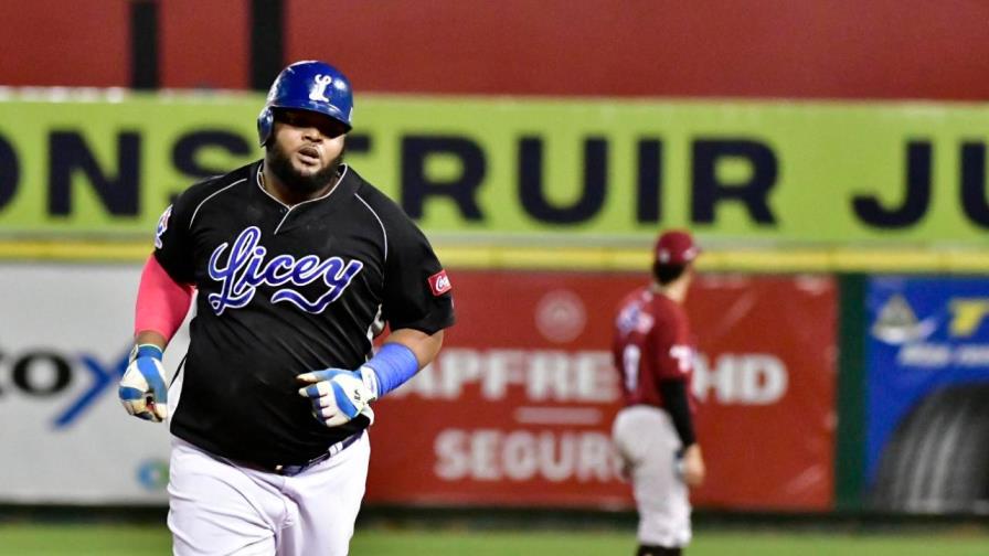 Con el jonrón 70 de Francisco y otro de Aquino, el Licey aseguró el segundo lugar
