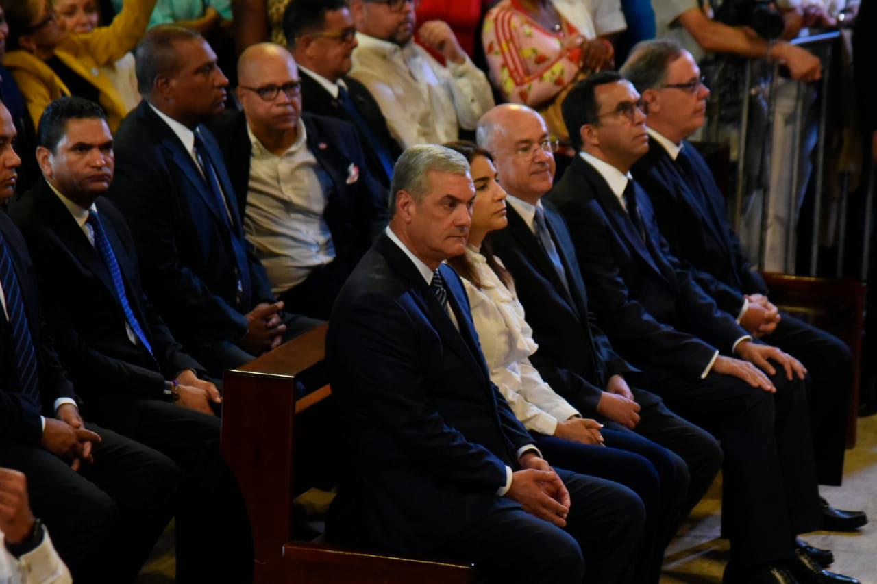 Gonzalo Castillo también estuvo presente en la eucaristía. 