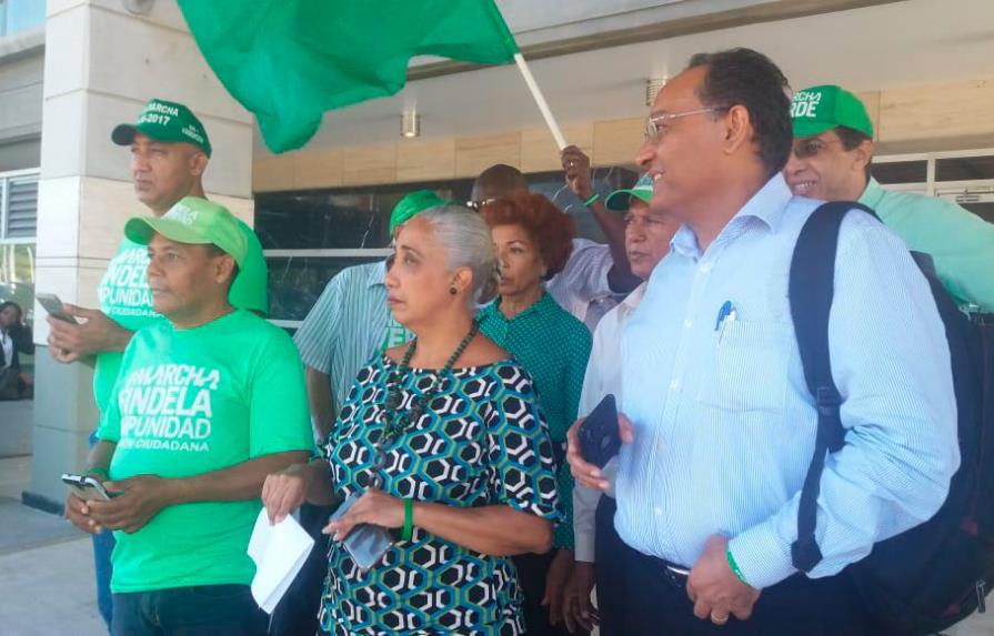 Marcha Verde pide que políticos con casos pendientes en la justicia sean excluidos de boletas