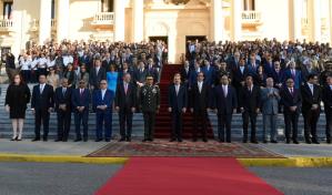 Realizan homenaje a la Bandera Nacional y al patricio Matías Ramón Mella