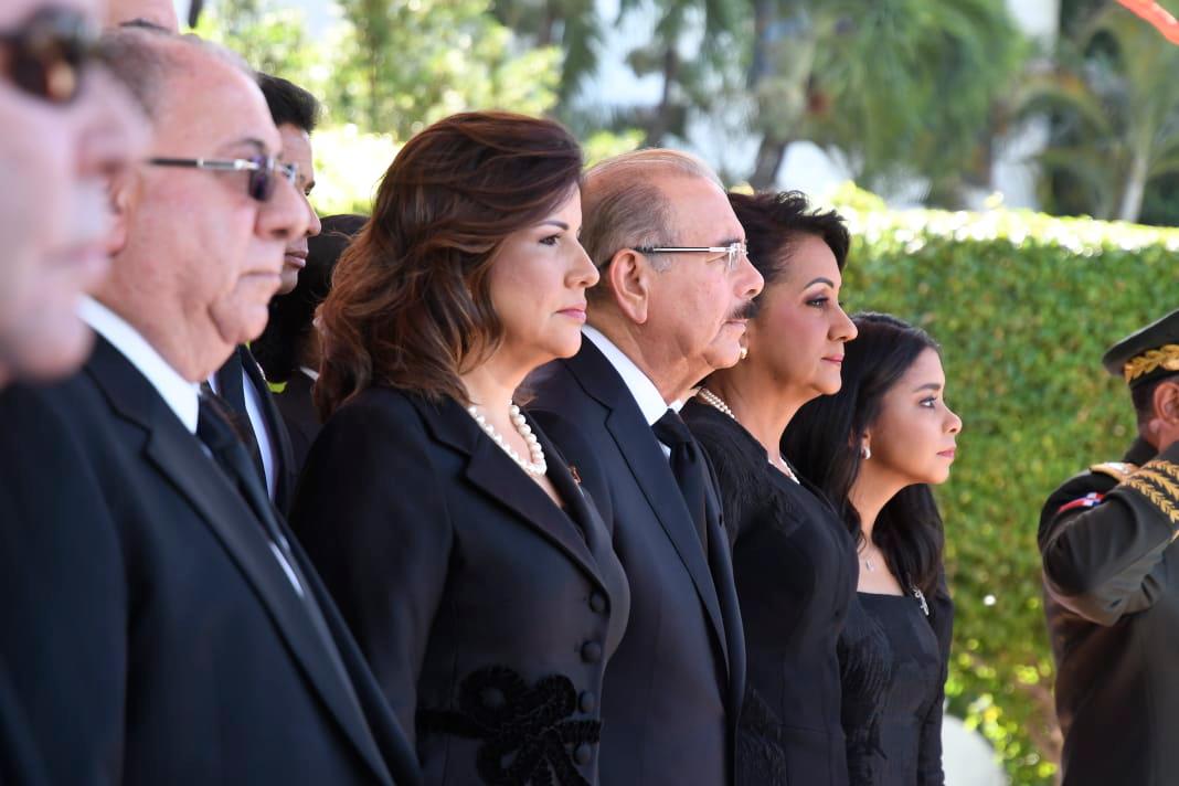 El presidente Danilo Medina a su llegada al Congreso Nacional para su octavo discurso de rendición de cuentas