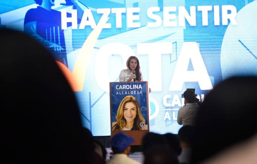 Carolina cierra campaña y dice hará historia como primera mujer en Alcaldía de la capital
