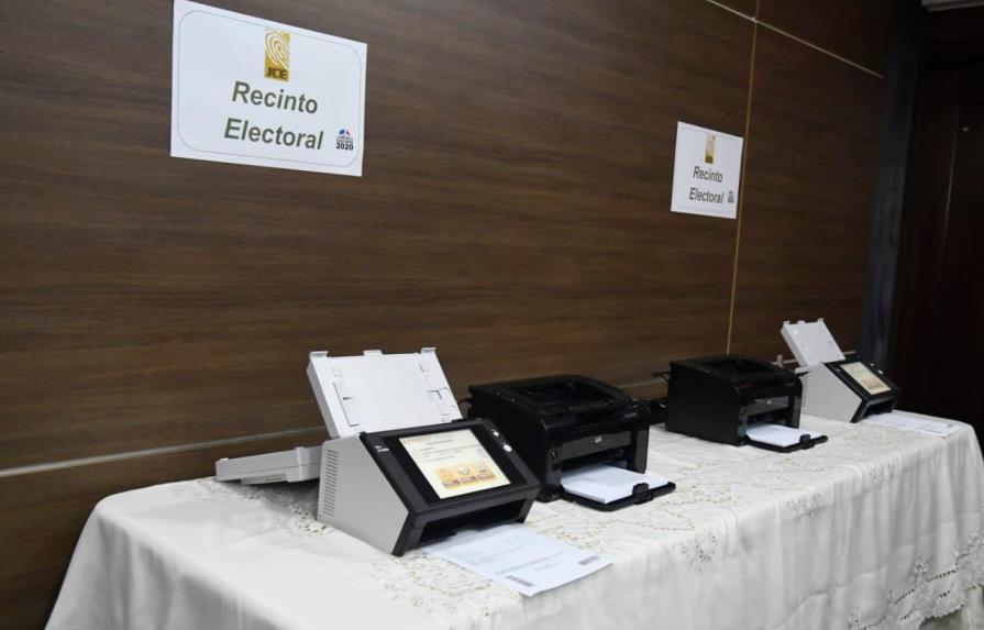 Junta Central Electoral realiza simulacro de transmisión con escáneres 
