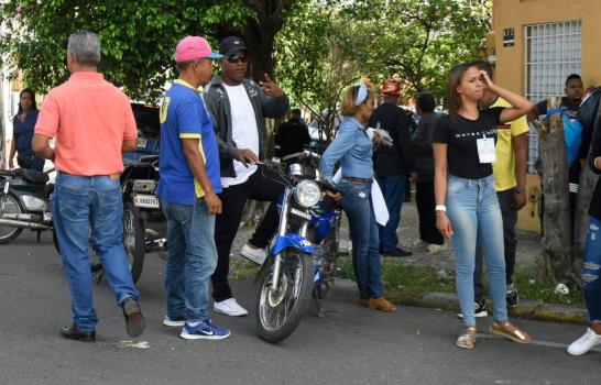 En San Cristóbal el motoconcho hace su agosto en las elecciones municipales En San Cristóbal el motoconcho hace su agosto en las elecciones municipales