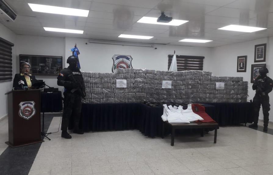DNCD se  incauta 700 paquetes de cocaína en San Cristóbal 