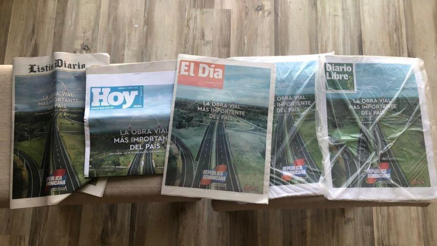 Obras Públicas dice no financió publicidad sobre inauguración de carretera 