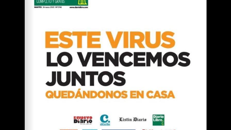 Sociedad Dominicana de Diarios exhorta a la población a quedarse en casa Sociedad Dominicana de Diarios exhorta a la población a quedarse en casa