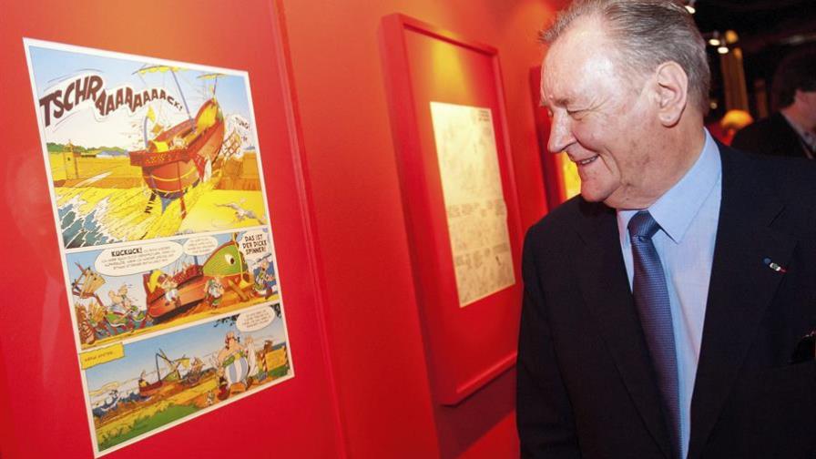 Muere legendario dibujante francés Albert Uderzo