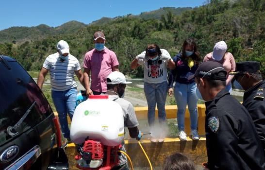 Autoridades de San José de Ocoa controlan entrada para evitar expansión del COVID-19