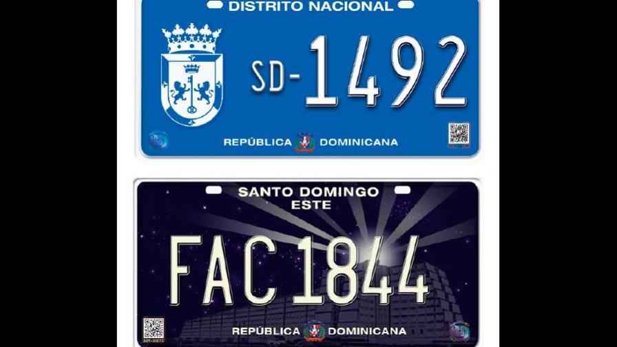 Placas de vehículos con iconos culturales; la propuesta artística para representar provincias