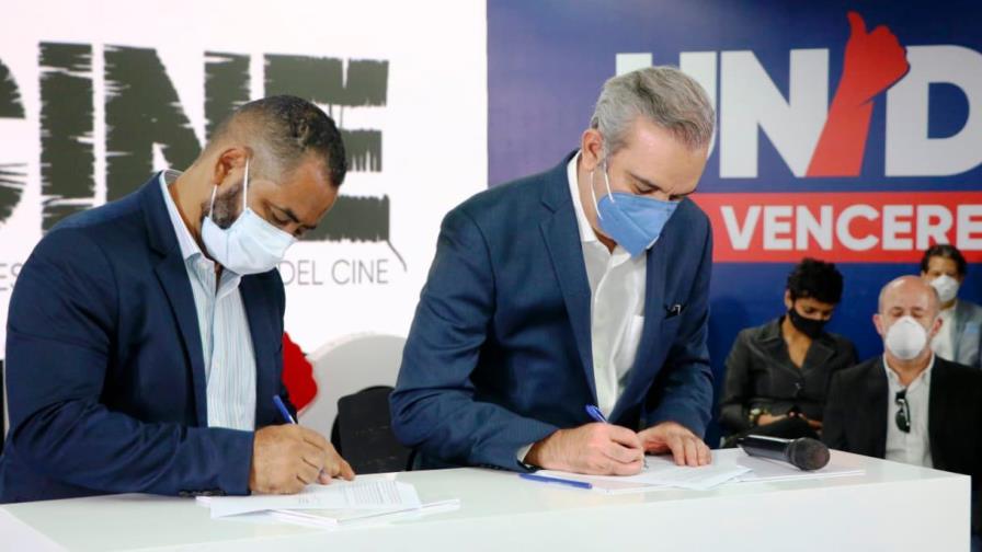 Luis Abinader: el desarrollo de la industria del cine generará empleos de calidad