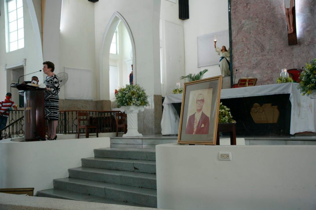 Eucaristía en honor al 38 aniversario de la muerte del expresidente Antonio Guzmán Fernández.