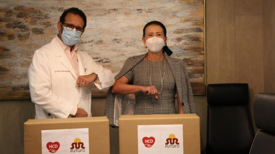 Sur Futuro y Heart Care  acuerdan trabajos en favor de afectados  por el COVID 19 en el Distrito Nacional