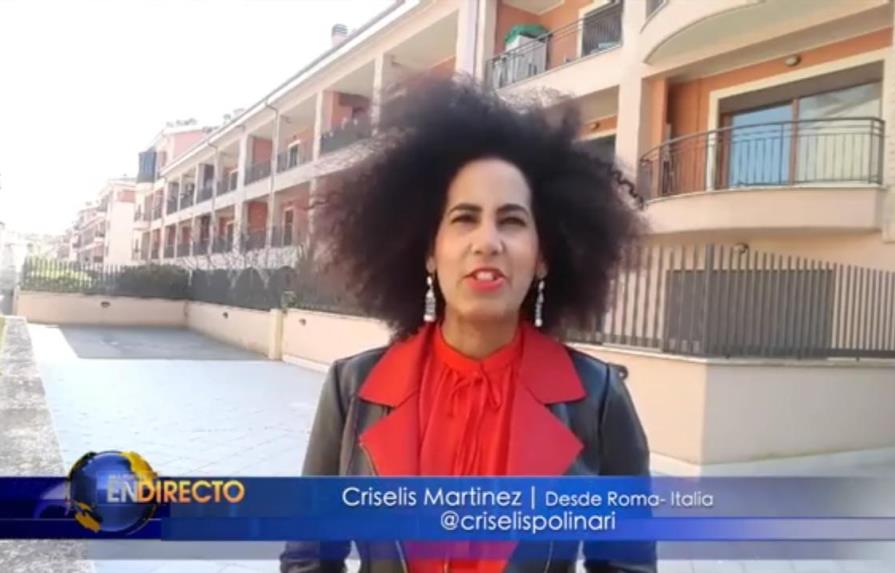 Periodista dominicana celebra en Italia aniversario de programa de televisión