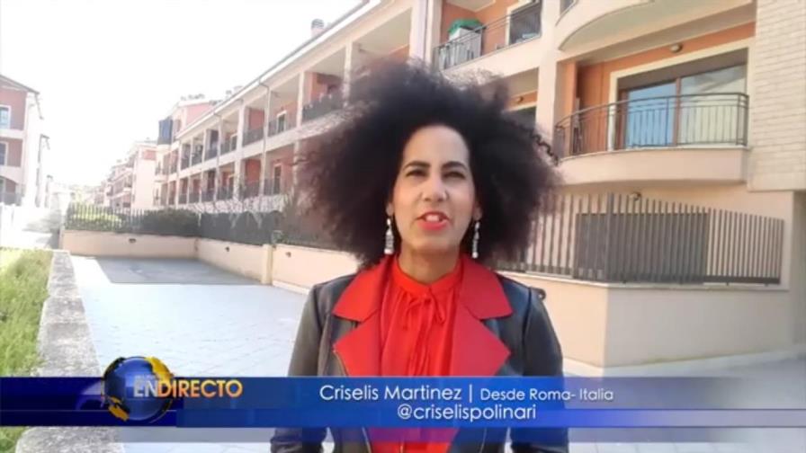 Periodista dominicana celebra en Italia aniversario de programa de televisión