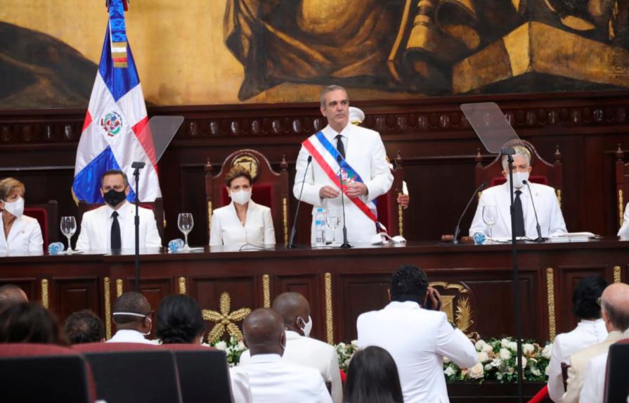 Discurso íntegro del presidente Luis Abinader en el acto de toma de posesión