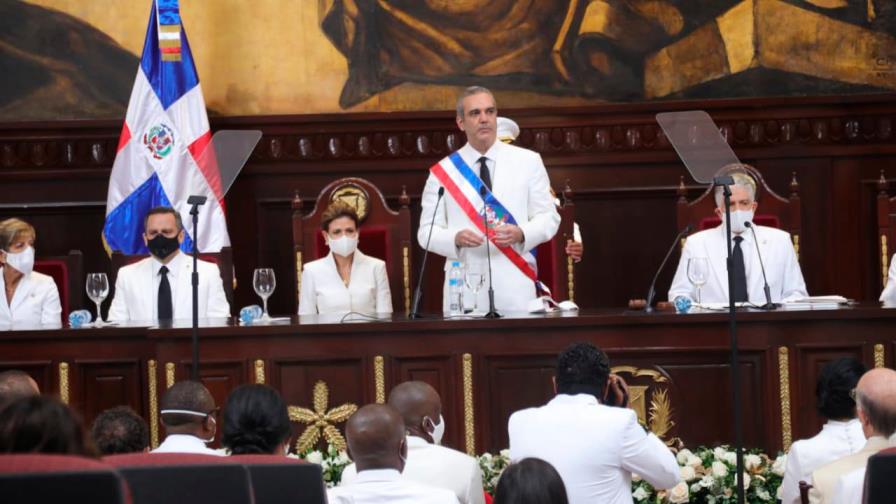 Discurso íntegro del presidente Luis Abinader en el acto de toma de posesión