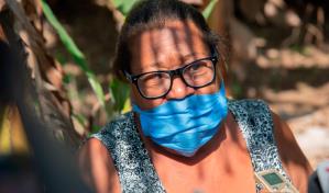 Mujer implora ayuda al presidente de la Rep&uacute;blica para que no le quiten sus tierras