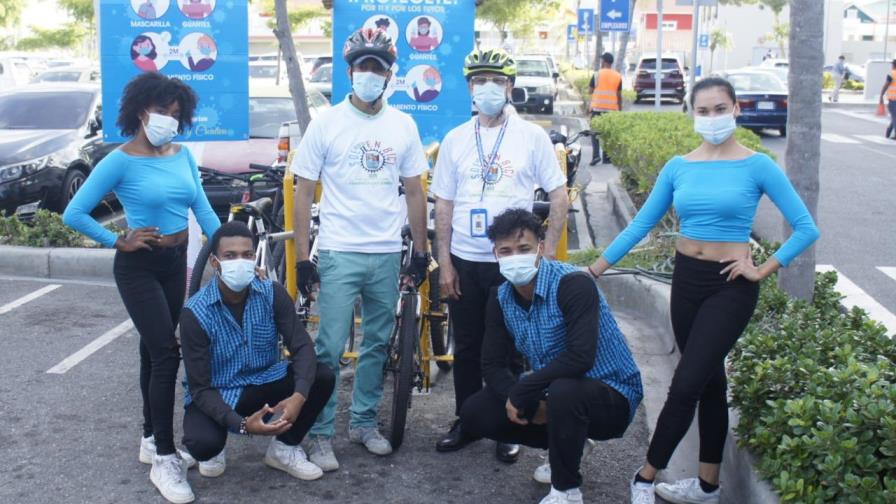 Inauguran en Santo Domingo Este primer parqueo del municipio para bicicletas