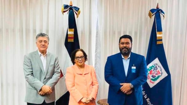 Alcalde de Higüey se reúne con Miriam Germán para gestionar nueva cárcel preventiva