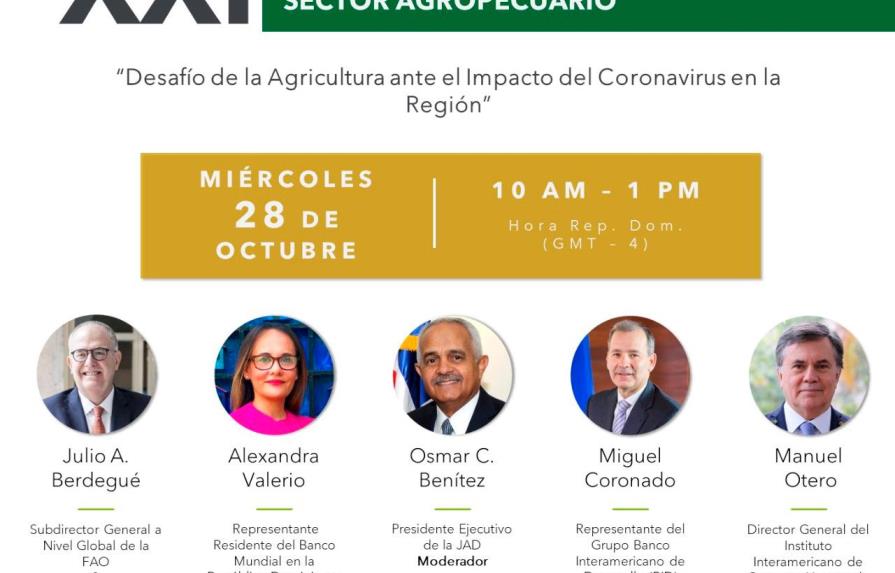 Junta Agroempresarial Dominicana celebrará XXI encuentro de líderes de manera virtual 