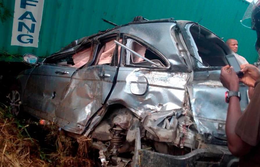Al menos dos muertos durante accidente entre yipeta y patana en La Vega