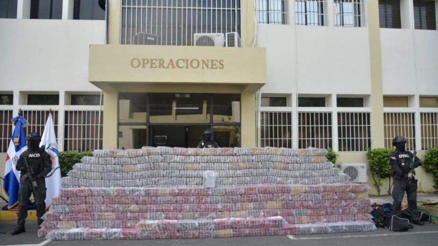 DNCD ocupa más de 9  mil kilos de drogas en 10 meses