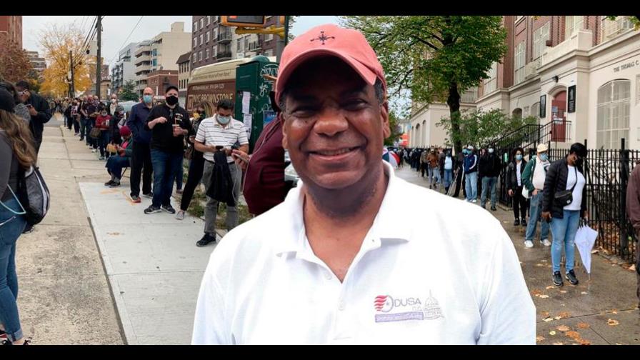 Dominicanos votaron masivamente en elecciones tempranas de Estados Unidos 