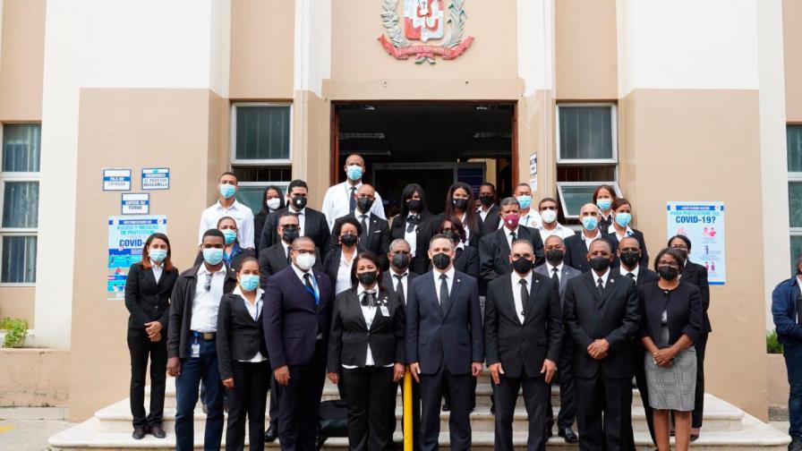 Presidente de la SCJ realiza recorrido por el Departamento Judicial de San Juan de la Maguana 